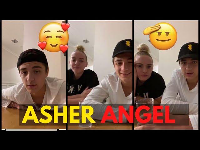 Asher angel fundraising for ronan thomson foundation | Asher angel Instagram live 2020