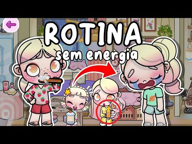 ROTINA DA NOITE SEM ENERGIA  | Avatar World Rotinas e Historinhas