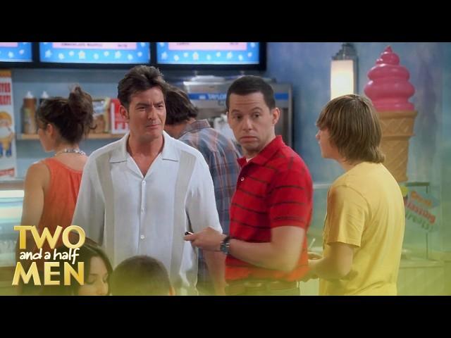 Charlie and Alan Can’t Stop Arguing | Two and a Half Men