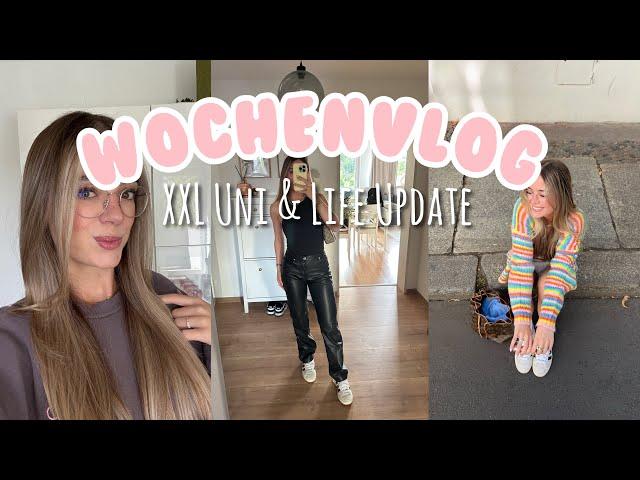 WOCHENVLOG, XXL UNI UPDATE | Hannah Theresa