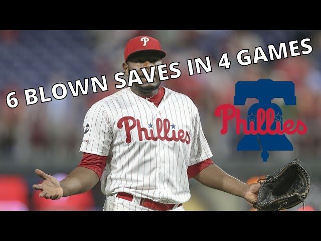 Phillies Bullpen 6 BLOWN SAVES In 4 GAMES recap - 2021