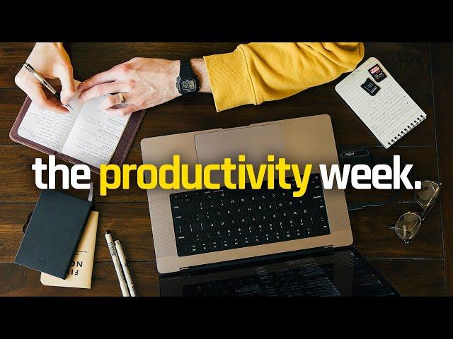 5 steps for planning a productive week