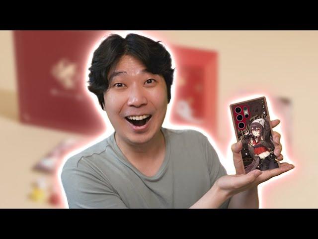 Samsung Hutao Phone Unboxing | Galaxy S24U, Buds2 Pro, Book4 Pro, Tab S9+ Hutao Genshin Edition