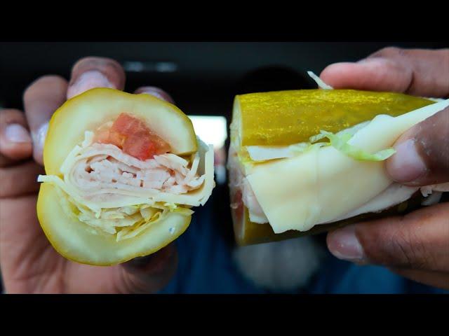 Jimmy John's Picklewich Review | No Bread JUST PICKLES!