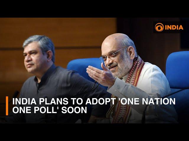 India plans to adopt 'one nation one poll' soon & other updates | DD India Live