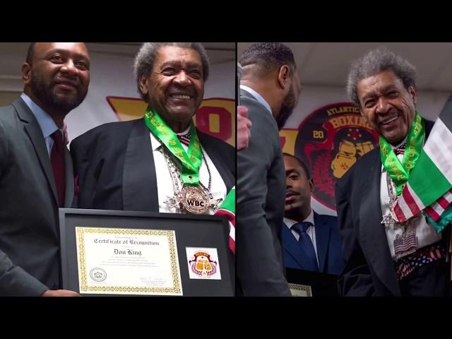 Atlantic City Boxing Hall of Fame Inaugural Ceremony, Claridge Hotel, May 28, 2017.