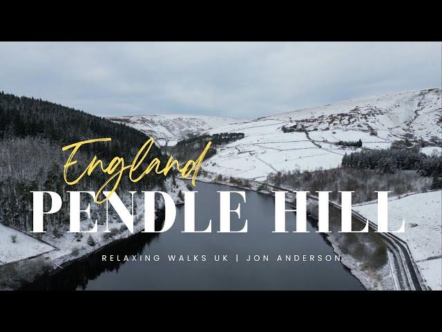 Pendle Hill - England & Surrounding Villages By Drone | 4K