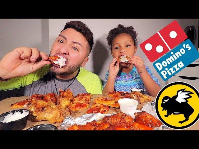 DOMINOS PIZZA & BUFFALO WILD WINGS FEAST