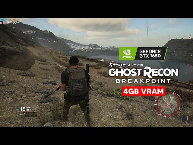 Ghost Recon Breakpoint Ultra Settings | GTX 1650 4GB VRAM