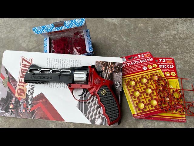 Toy Cap Gun Revolver And Loud Weapon Toy