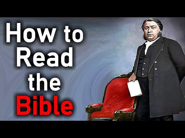 How to Read the Bible - Charles Spurgeon Sermon