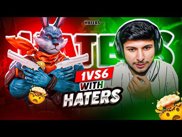 1VS6 With Haters|| Hardest Challenge Ever|| Smooth 444