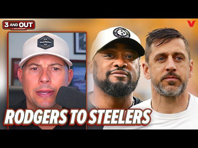 REACTION to Aaron Rodgers signing with Pittsburgh Steelers | 3 & Out