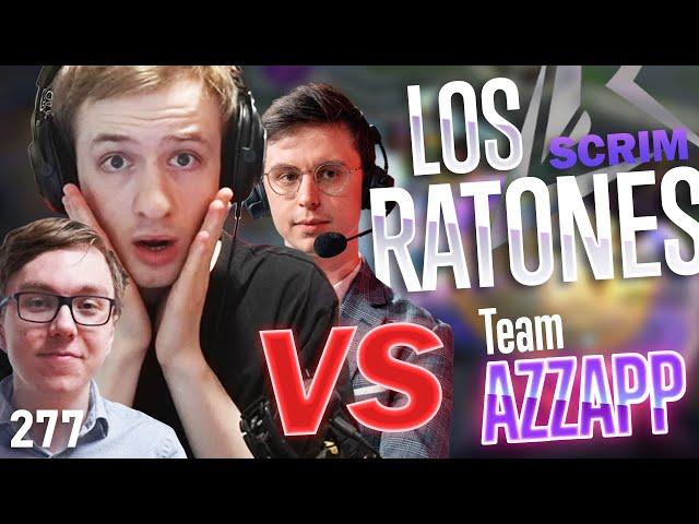 LOS RATONES SCRIMS! ft. CAEDREL & BAUS VS TEAM AZZAPP! TRYING NEW CHAMPIONS!| Nemesis