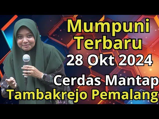 Mumpuni TERBARU 28 Okt 2024 | Pengajian Ustadzah Mumpuni Handayayekti Terbaru PEMALANG