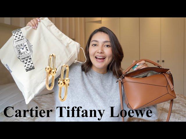 LOEWE, CARTIER, JACQUEMUS, TIFFANY & CO | LUXURY DESIGNER BAGS AND JEWELRY HAUL