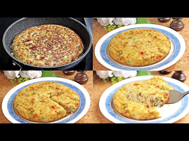 Healthy Spanish Omelette (EASY RECIPE) tortilla omelette frittata