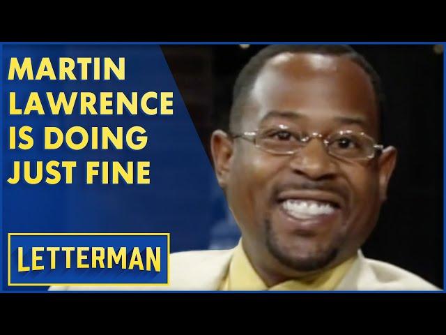 Martin Lawrence Sets The Record Straight About His Health | Letterman