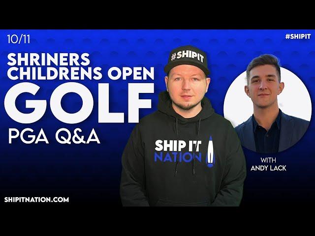 PGA Q&A - Shriners Childrens Open | October 11, 2023 | DraftKings DFS Pricing and Process