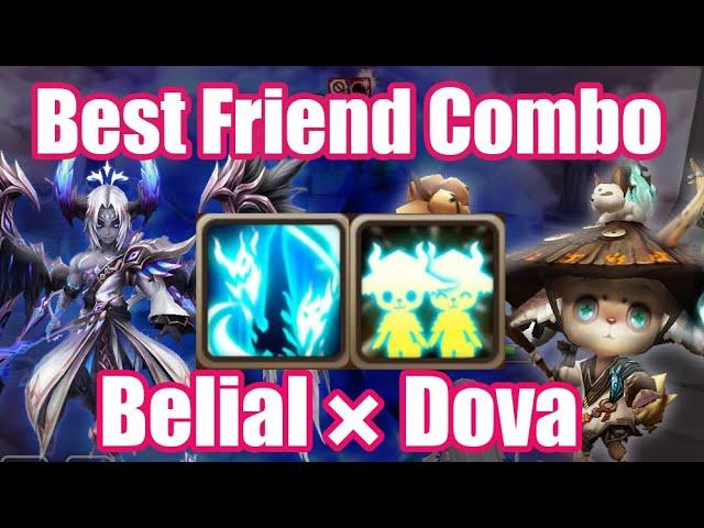 Best Friend Combo Belial × Dova Debut【Summoners War RTA】