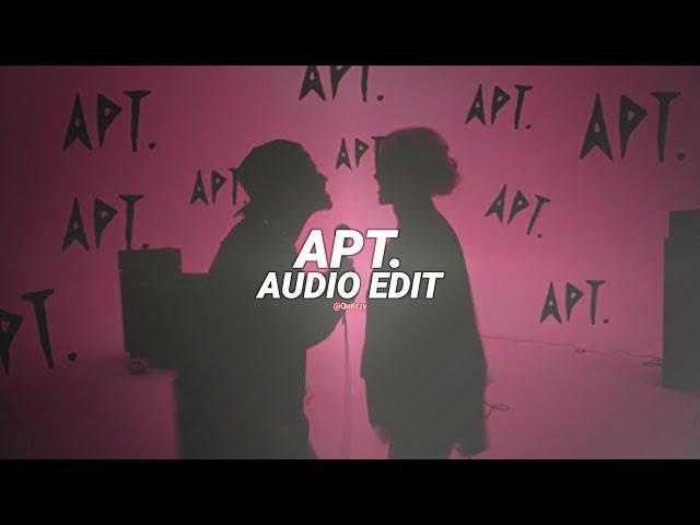 apt. - rosé & bruno mars [edit audio]