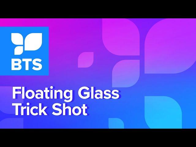 Queen Bee Mixology Floating Glass Trick Shot