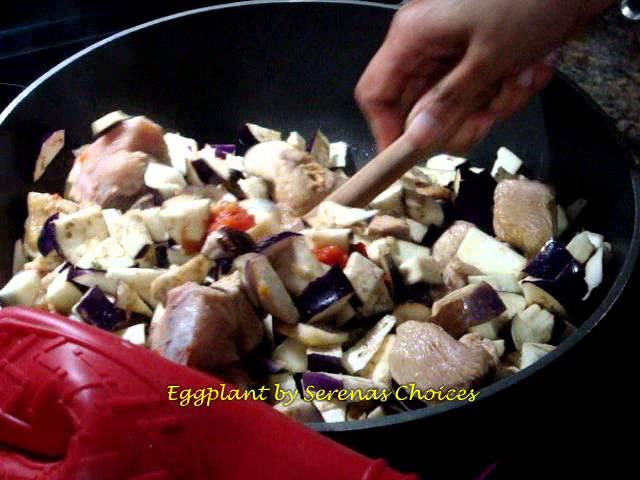 Chicken Recipe  - Eggplant Chicken Stew