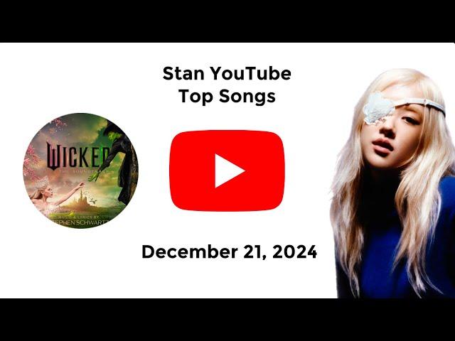 Stan YouTube Songs Top 40 (December 21, 2024)