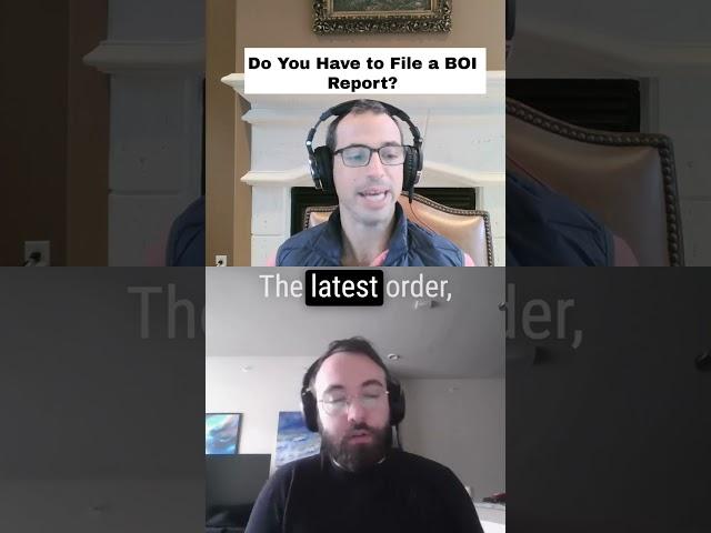 Do You Have to File a BOI Report?