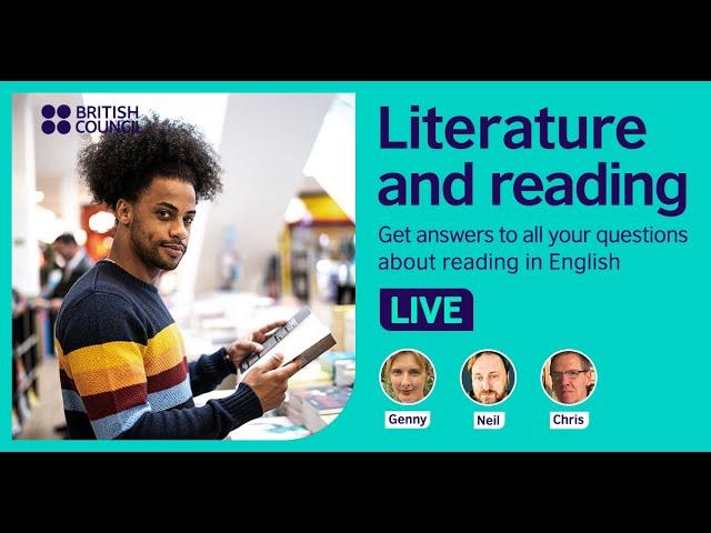 Facebook LIVE: Literature and reading