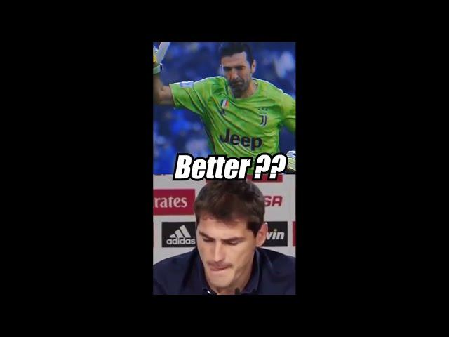 Ending This Debate "Buffon Vs Casillas" #football #footballdebates #footballdebate