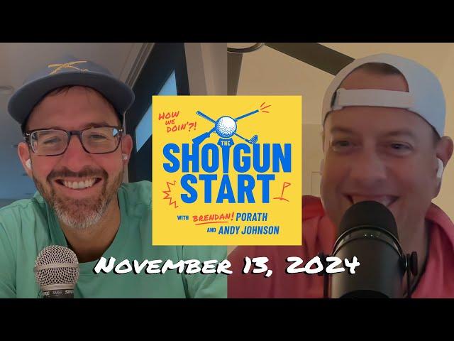 Paul Azinger is back!, Maverick McNealy rescues the mules, and Bears cataclysm | The Shotgun Start