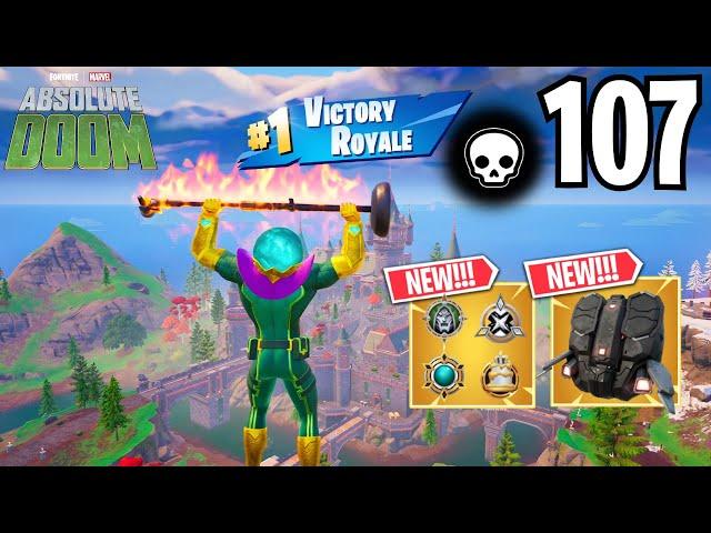 107 Elimination MYSTERIO Solo vs Squads WINS Full Gameplay (NEW MARVEL FORTNITE CHAPTER 5 SEASON 4)!