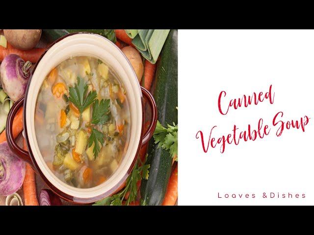 Canned Vegetable Soup