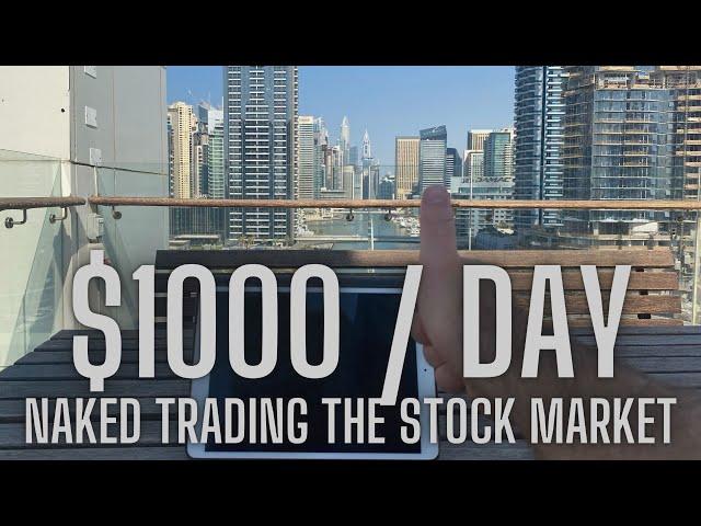 How To Make $1000 Day Trading The Stock Market (Two Simple Strategies)
