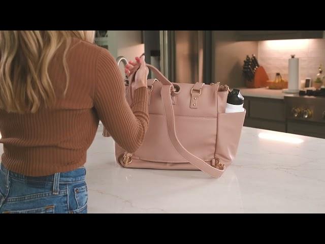 Your Daily Routine with the White Elm Gemini Convertible Backpack & Ara Crossbody Handbag