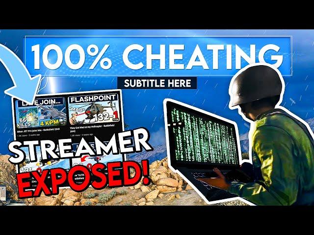 I EXPOSED Battlefield Streamer for CHEATING... He DID NOT Like It!