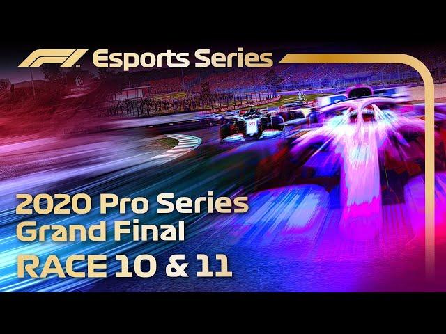 F1 Esports Pro Series 2020: GRAND FINAL, Rounds 10 & 11 LIVE!