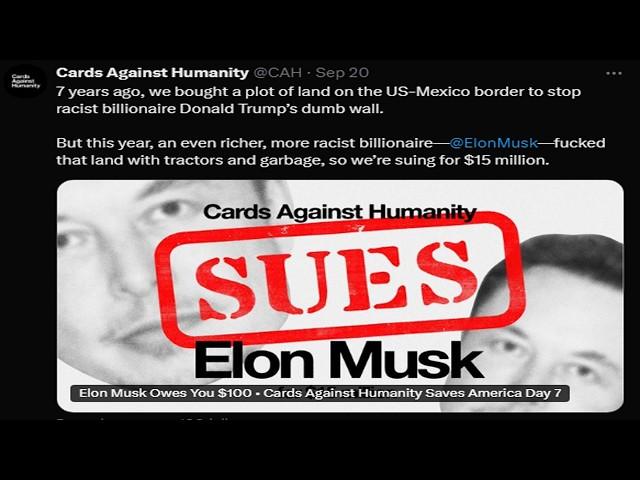 Cards Against Humanity Against Elon Musk