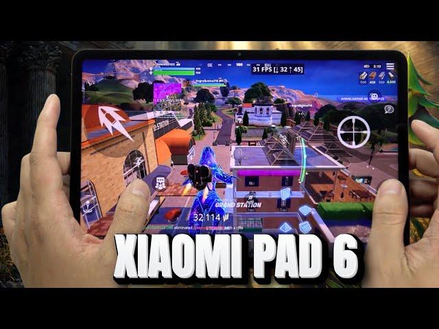 Xiaomi Pad 6 Fortnite Mobile Gameplay 2024 | Snapdragon 870