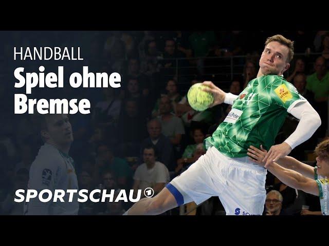 Füchse Berlin - SC DHfK Leipzig Highlights Handball Bundesliga l Sportschau