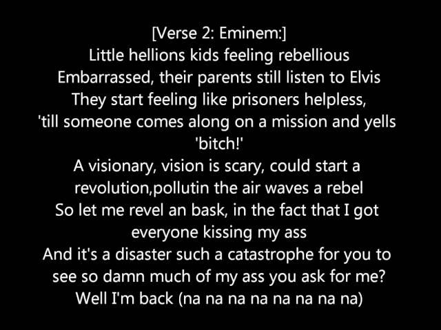 Eminem - Without Me (uncensored with lyrics)