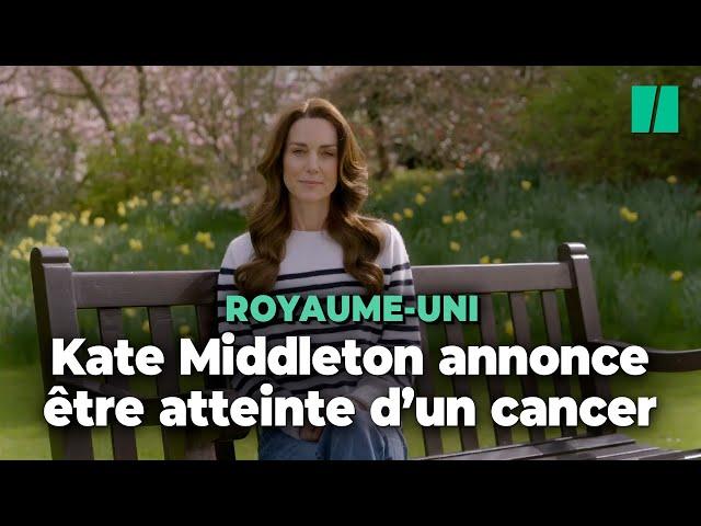 Kate Middleton annonce être atteinte d'un cancer