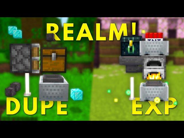 TOP 5 REALMS & MULTIPLAYER Glitches 1.20.1+ Minecraft Bedrock! || XP, Dupe, X-Ray ||