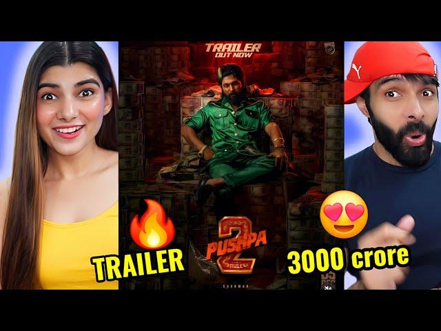 Pushpa 2 the Rule Trailer (Hindi) | Allu Arjun |Sukumar, Rashmika Mandanna, Fahadh Faasil | Reaction