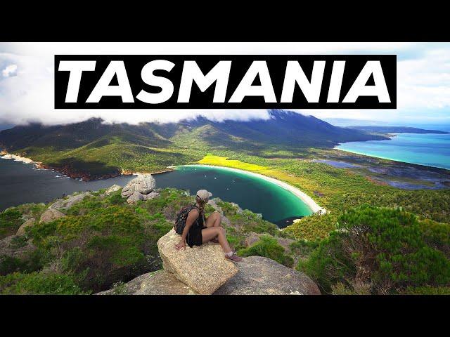 OUR FIRST THOUGHTS OF TASMANIA! (we didn't expect this!)