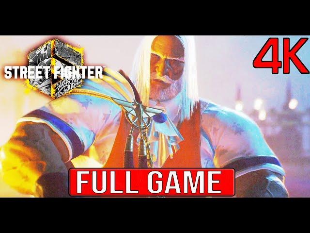 STREET FIGHTER 6 Full Gameplay Walkthrough - No Commentary 4K (#SF6 World Tour Full Game)