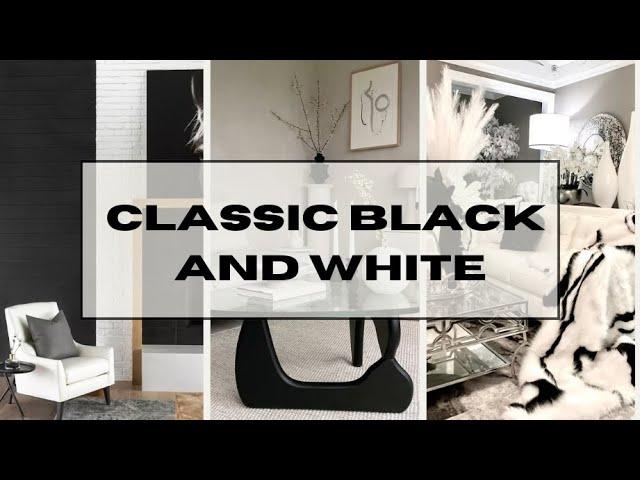 Classic Black & White Home Decor Ideas | Home Decor 101