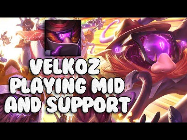 VEL'KOZ OUTPLAYING MID AND SUPPORT AT THE SAME TIME, VEL'KOZ CRUSHES EUW | Azzapp Vel'Koz Highlights