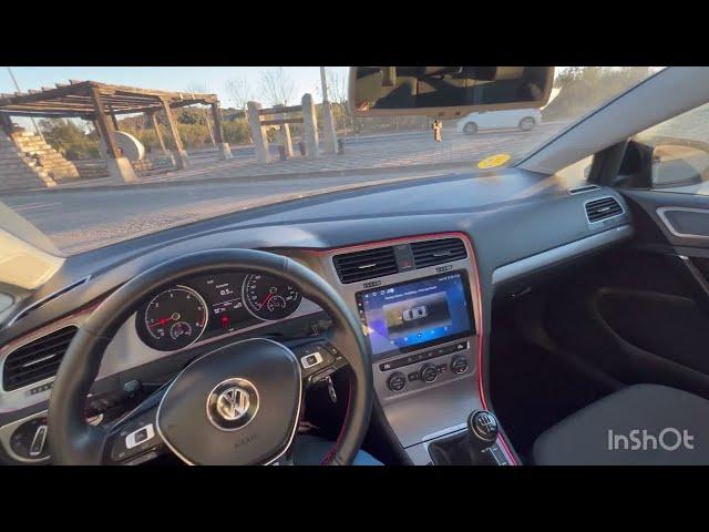 (4k) 2014 VW GOLF 7 (1.6 TDI 105CV) POV Drive HIGHWAY / TOWN